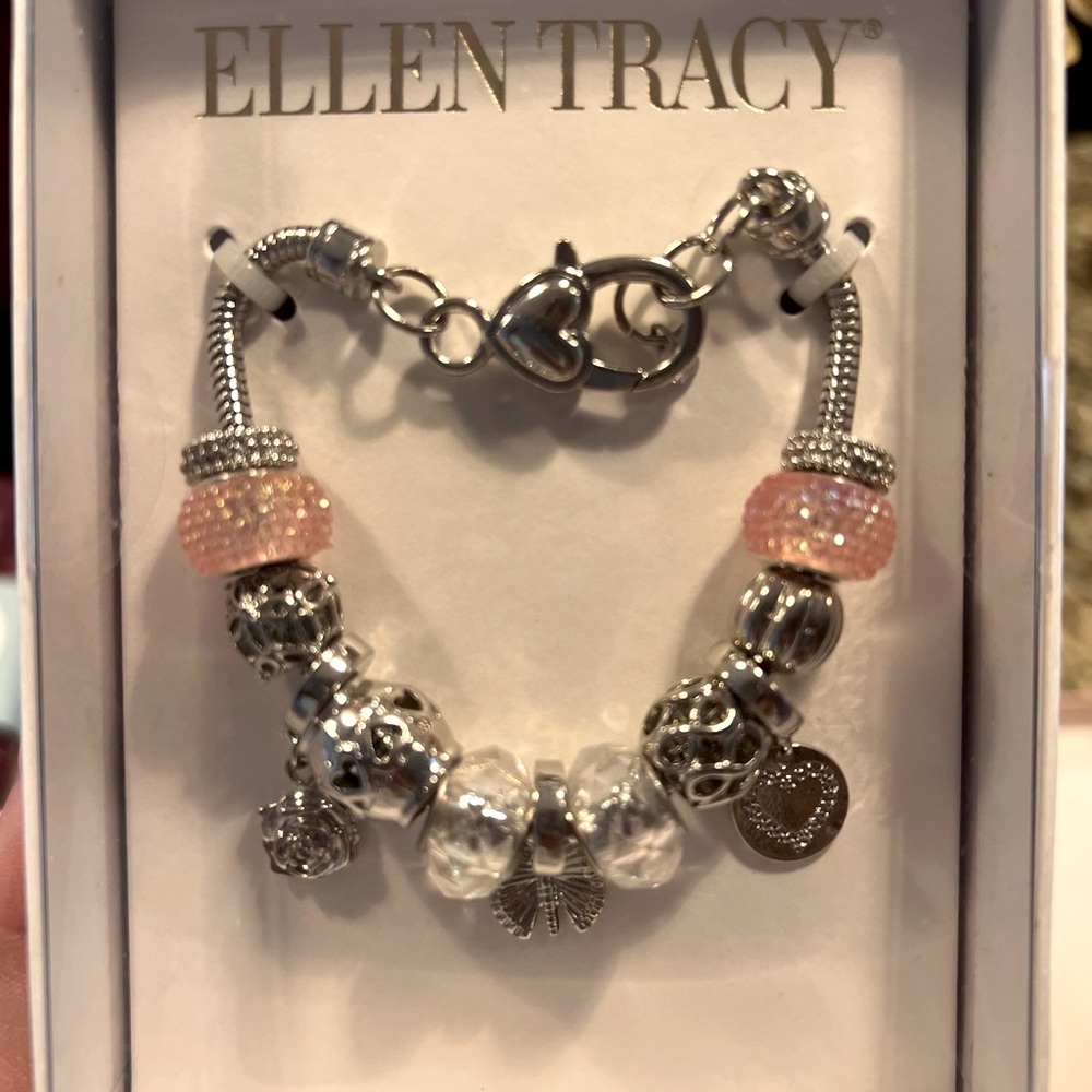 **NEW** Silver charm bracelet